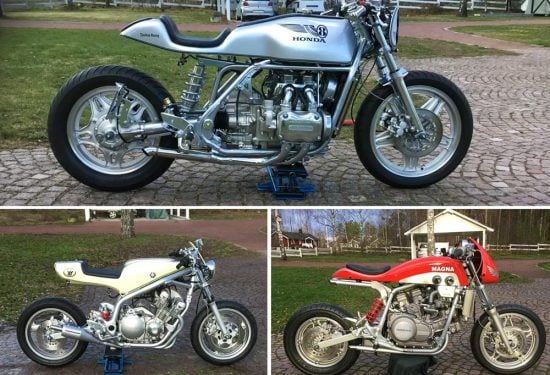 Cafe Racer Motorcykel Bygge Hojstyling